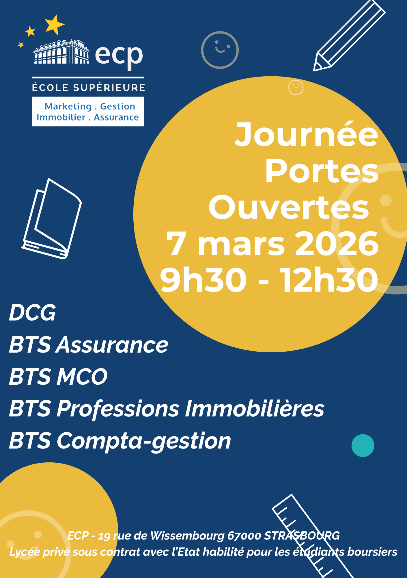Journée Portes Ouvertes le samedi 7 mars 2026